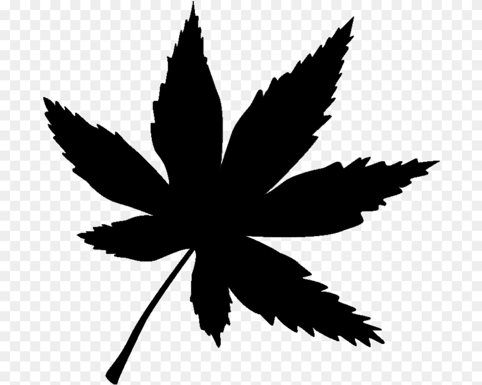 Transparent Marijuana Leaf Clipart Transparent Pot Leaf Svg, Gray Free Png
