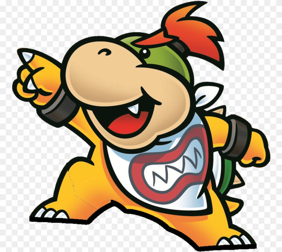 Transparent Mario Sunshine Super Mario Bowser Jr Cartoon, Baby, Person, Face, Head Png Image