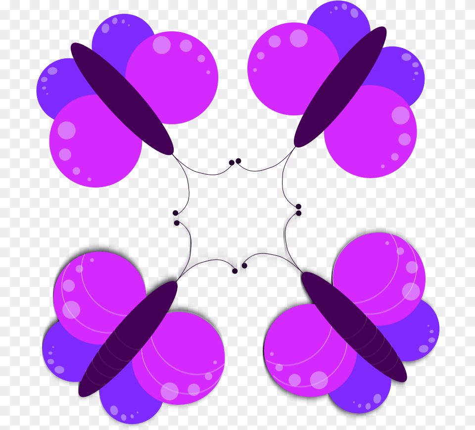 Transparent Mariposas Vector Clip Art, Purple, Lighting, Pattern, Chandelier Free Png Download