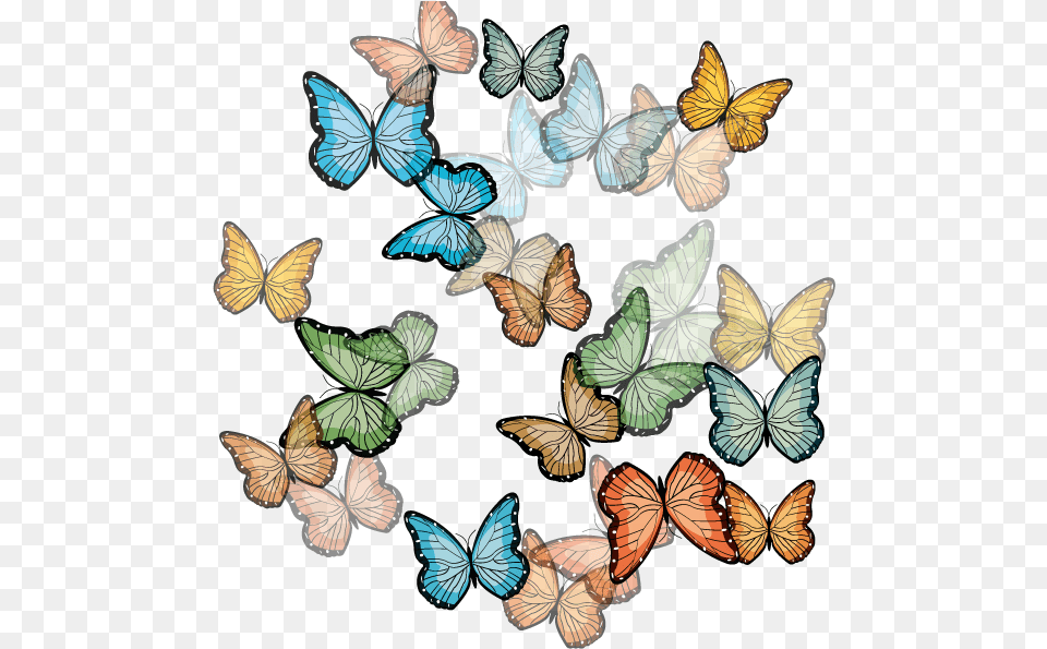 Transparent Mariposas Volando Mariposas Volando, Animal, Butterfly, Insect, Invertebrate Png