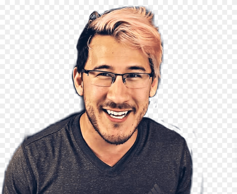 Transparent Markiplier Fun, Smile, Person, Head, Happy Png