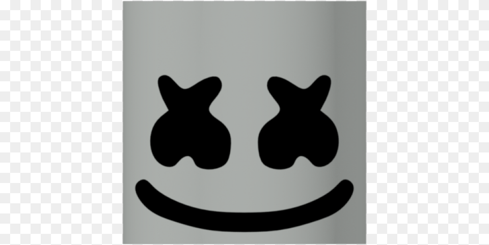 Transparent Marshmello Head, Silhouette, Stencil, Logo, Animal Png