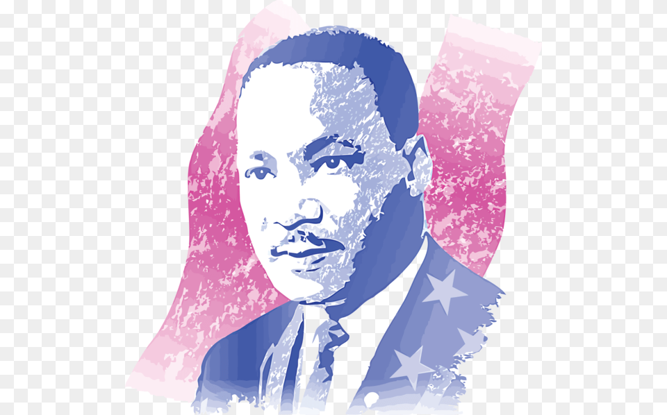 Transparent Martin Luther King Jr Illustration, Portrait, Photography, Face, Person Free Png Download