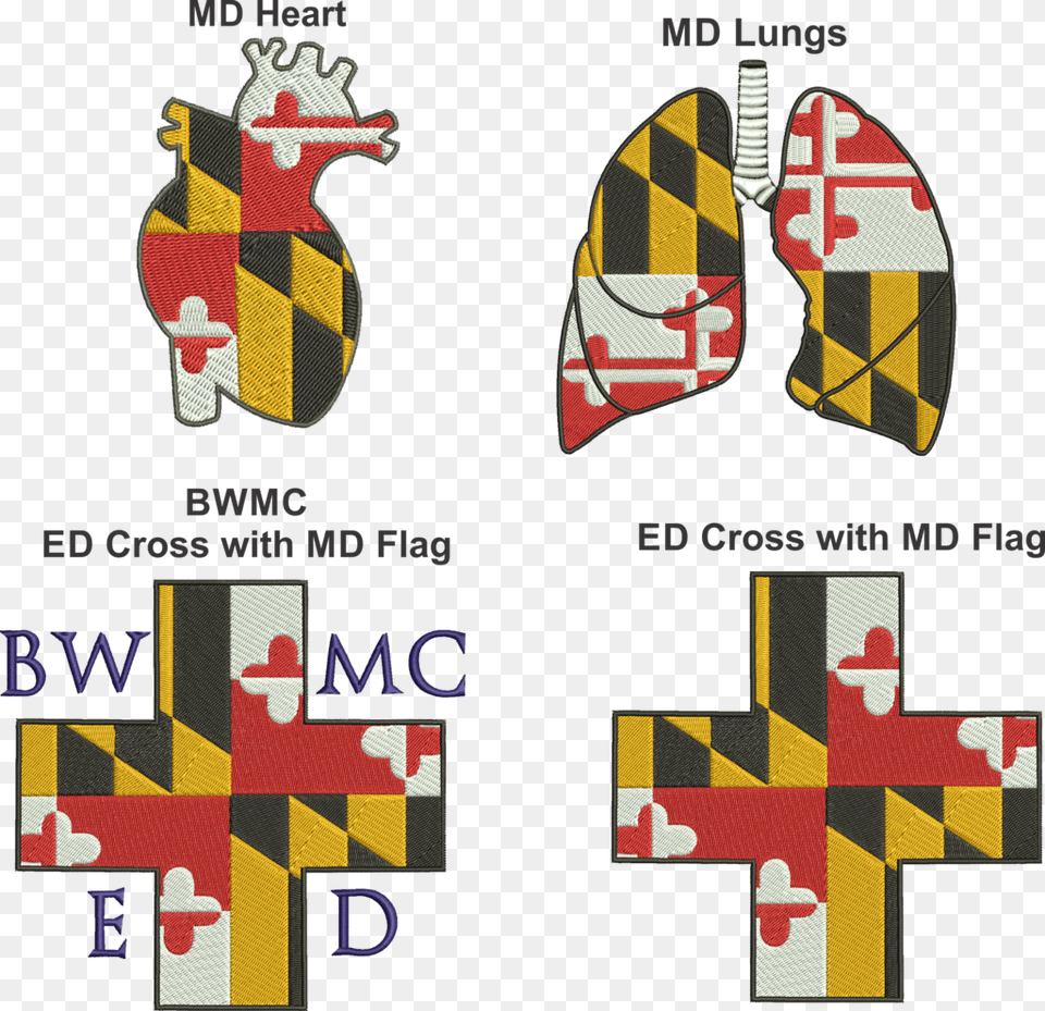Maryland Flag Maryland Caduceus Rn, Logo Free Transparent Png