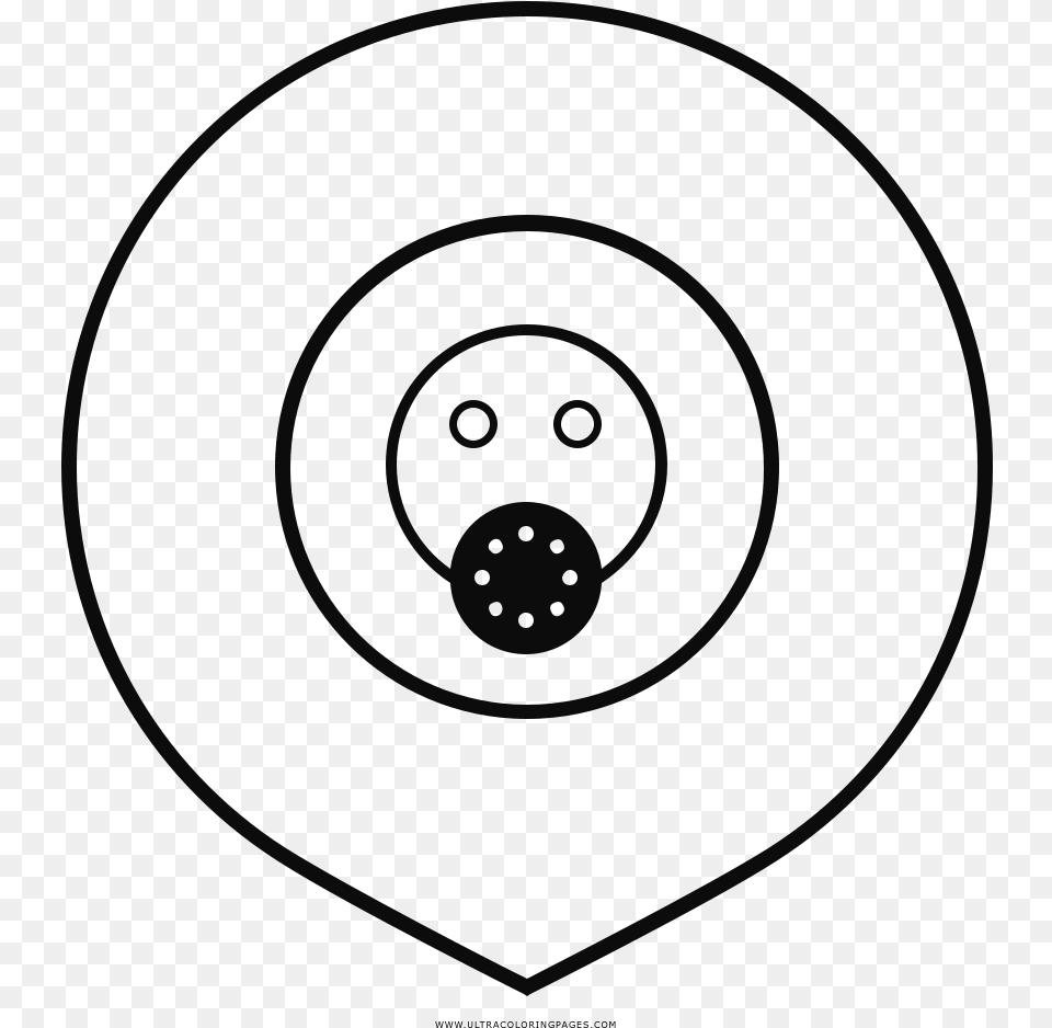 Transparent Mascara De Gas Circle, Spiral, Disk Free Png