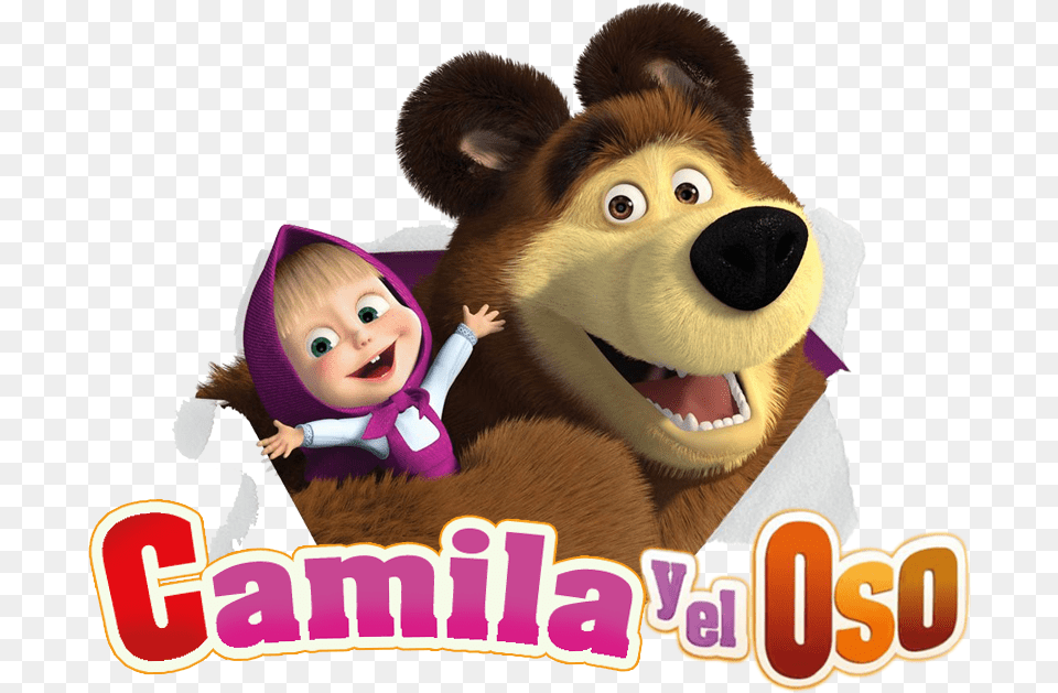 Transparent Masha Y El Oso Masha And The Bear, Doll, Toy, Face, Head Free Png