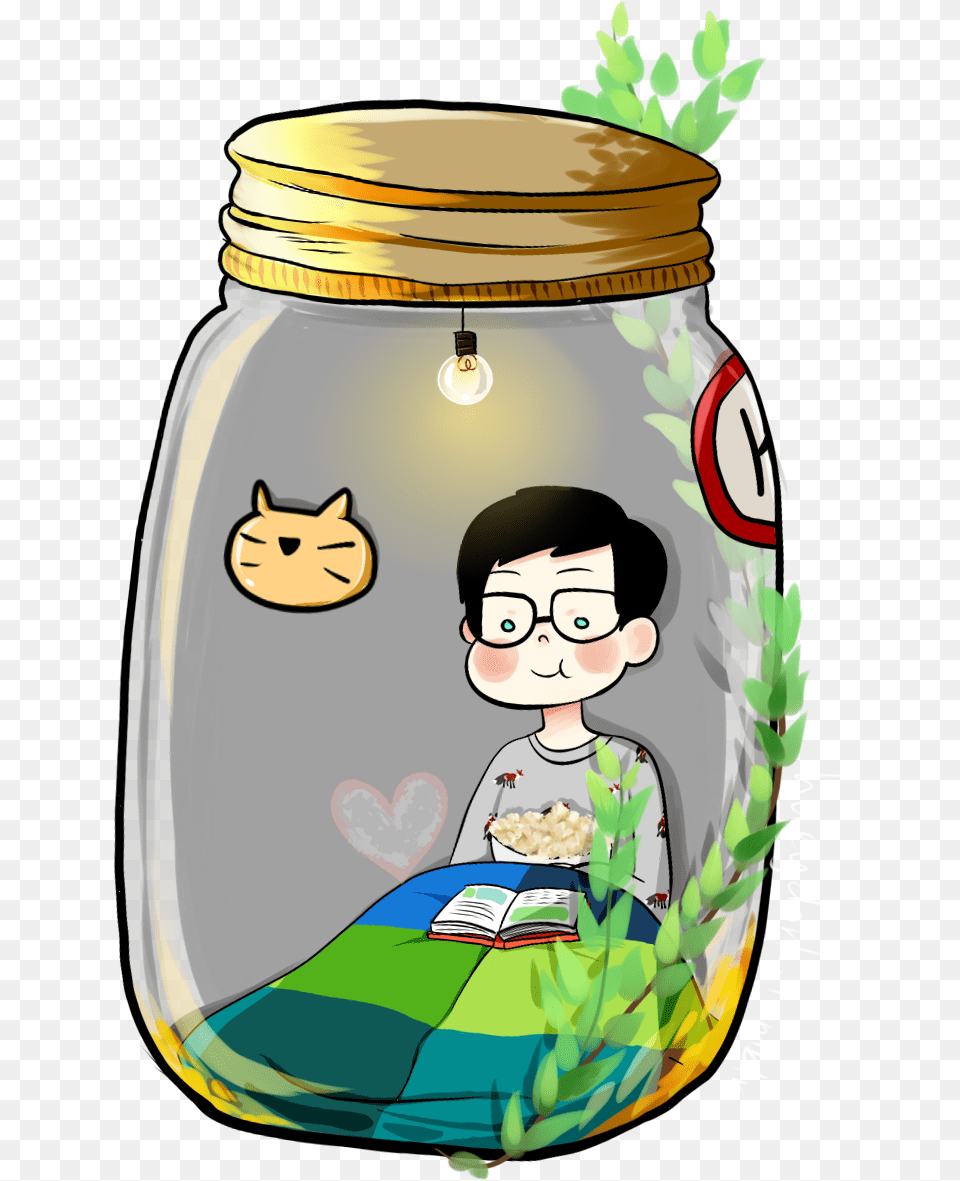 Mason Jar Clipart Cute Dan And Phil Fanart, Person, Face, Head Free Transparent Png