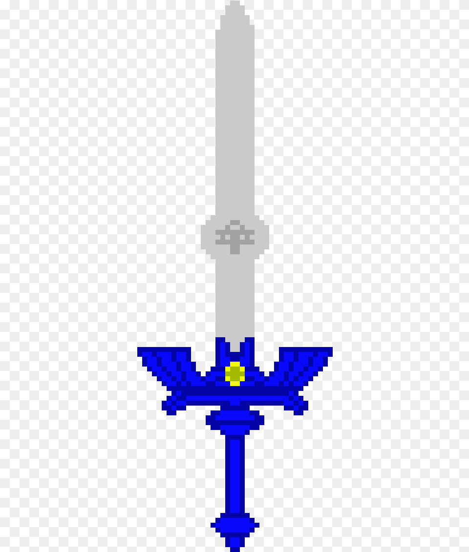 Transparent Master Sword Pixel Art, Weapon Free Png