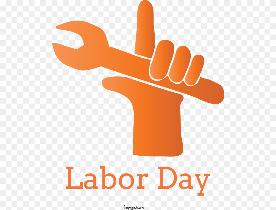 Transparent May Day Line Logo Hand For Labor Day For Png