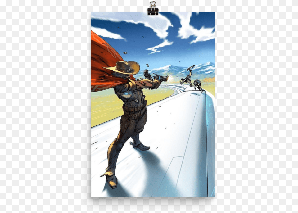 Mccree Hat Train Hopper Overwatch, Adult, Male, Man, Person Free Transparent Png