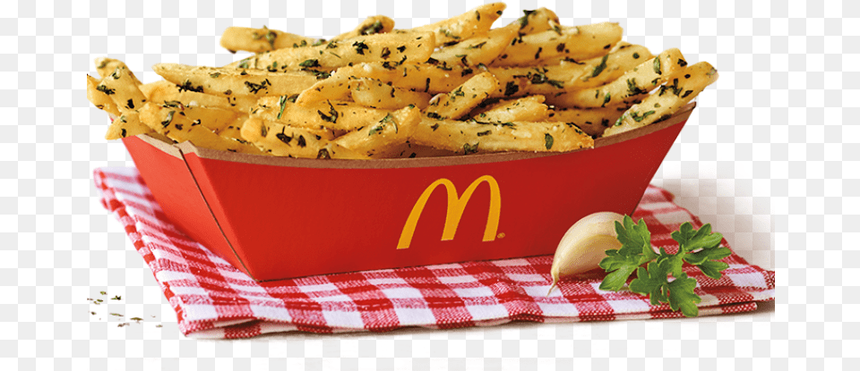 Transparent Mcdonalds Fries Clipart Herb And Garlic Seasoned Fries Mcdonalds, Food Png Image