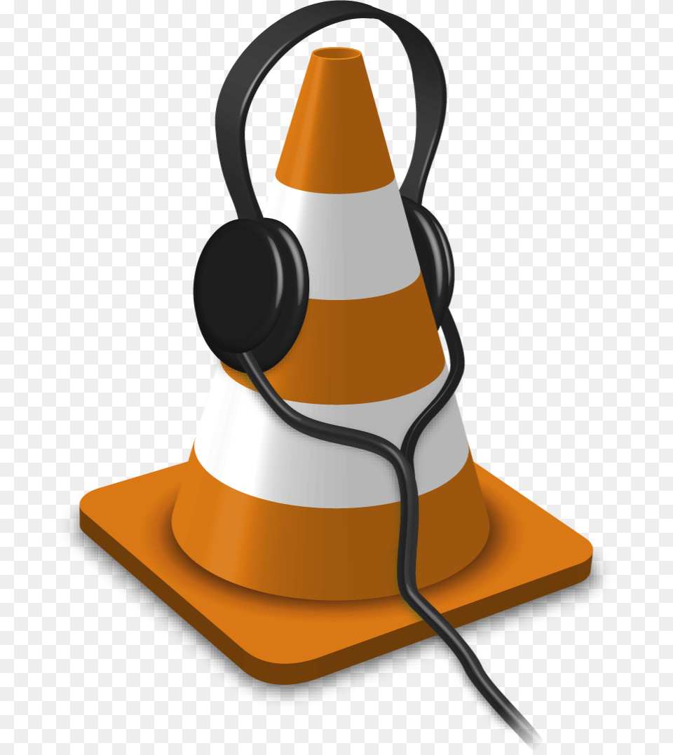 Transparent Media Player Vlc Media Player Icon, Cone Png