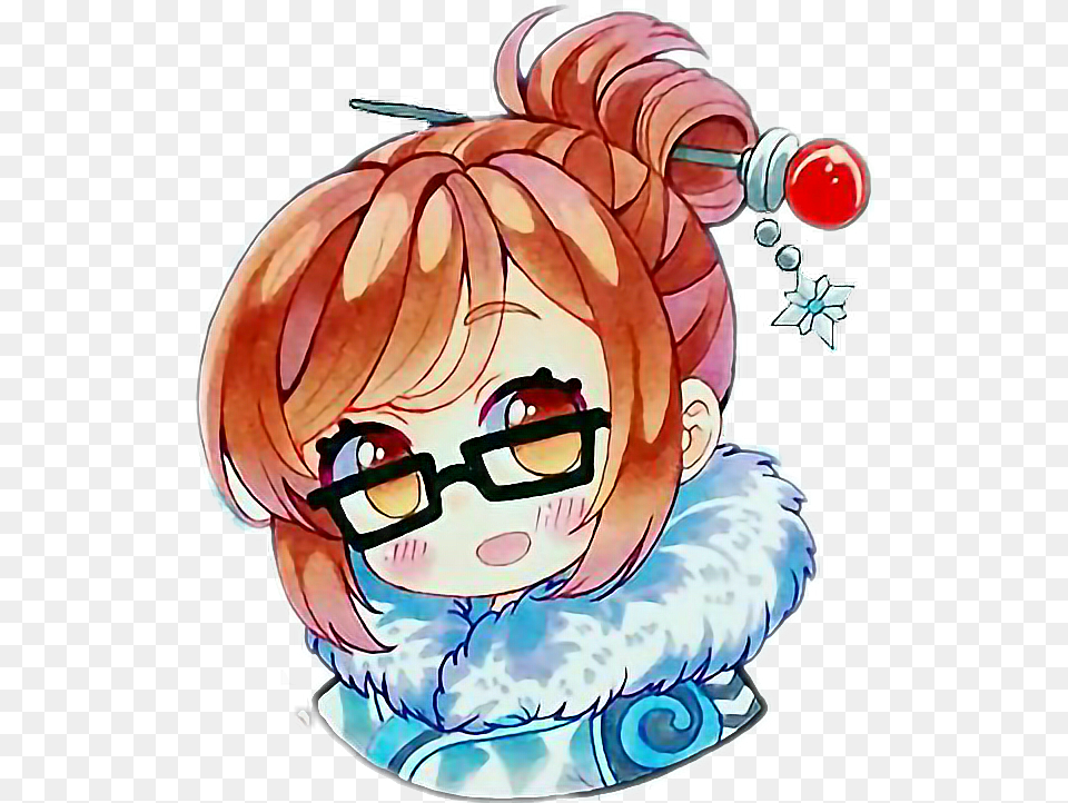 Mei Overwatch Cold Dibujo, Book, Comics, Publication, Baby Free Transparent Png