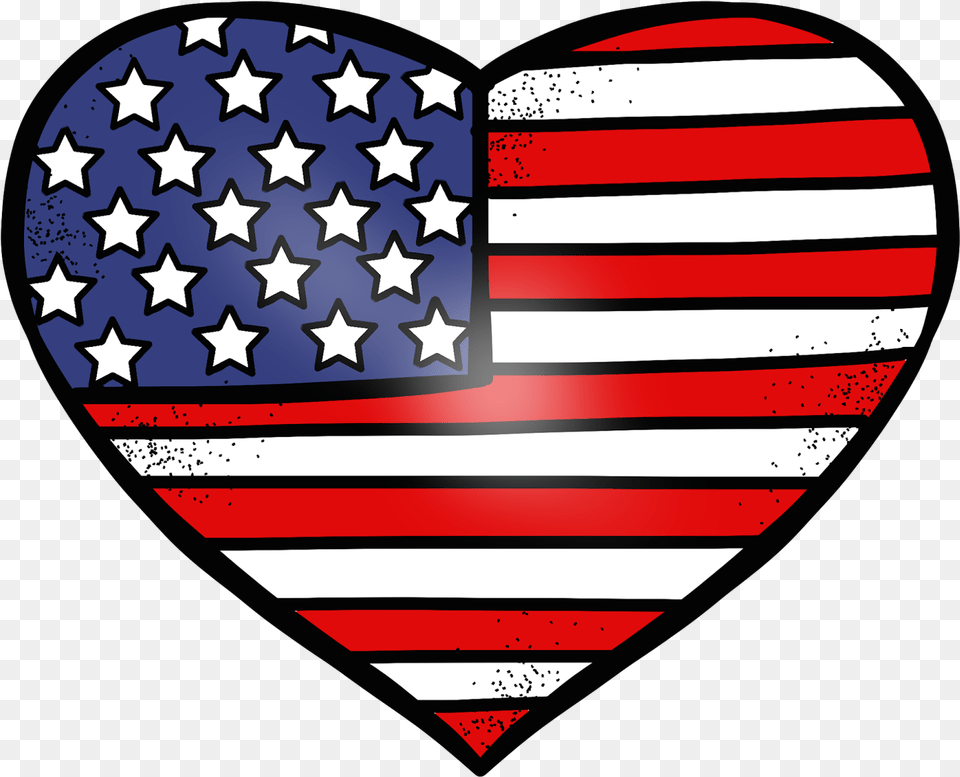Transparent Memorial Day Clipart Black And White Correctional Officer Thin Grey Line, Heart Png Image