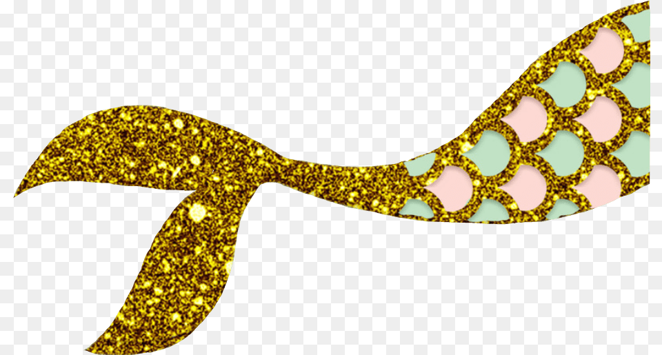 Transparent Mermaid Clipart Glitter Mermaid Tail Clipart, Accessories, Jewelry, Necklace, Gold Png Image