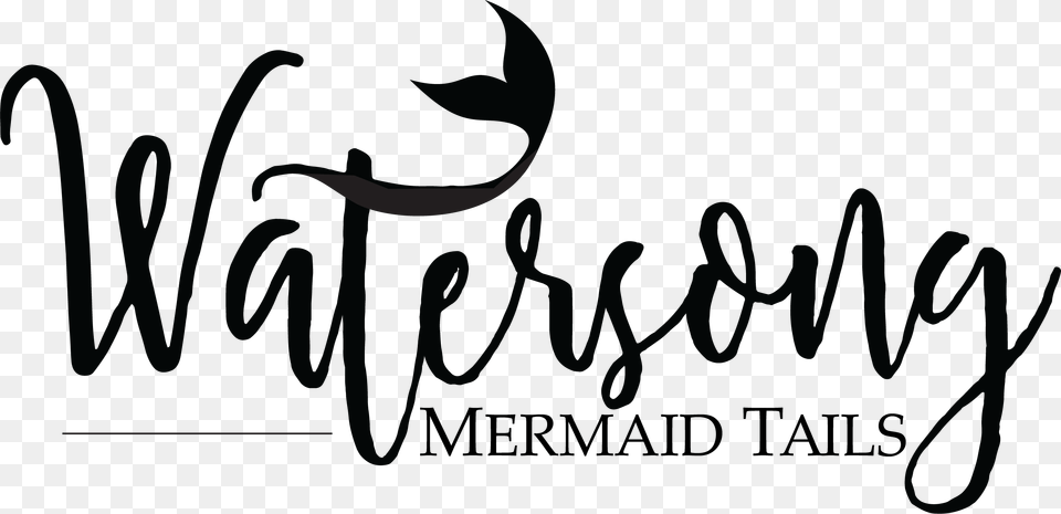 Transparent Mermaid Tail Font With Mermaid Tail, Handwriting, Text, Calligraphy Png Image