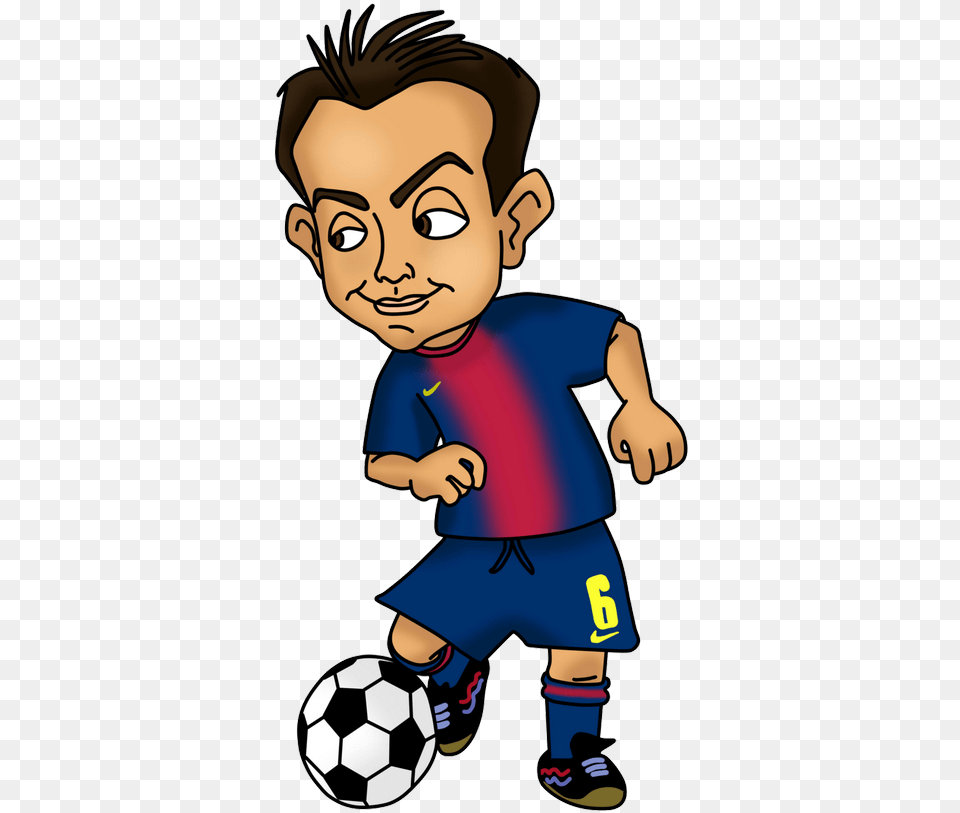 Transparent Messi Football Cartoon Players, Sport, Ball, Soccer Ball, Soccer Free Png Download