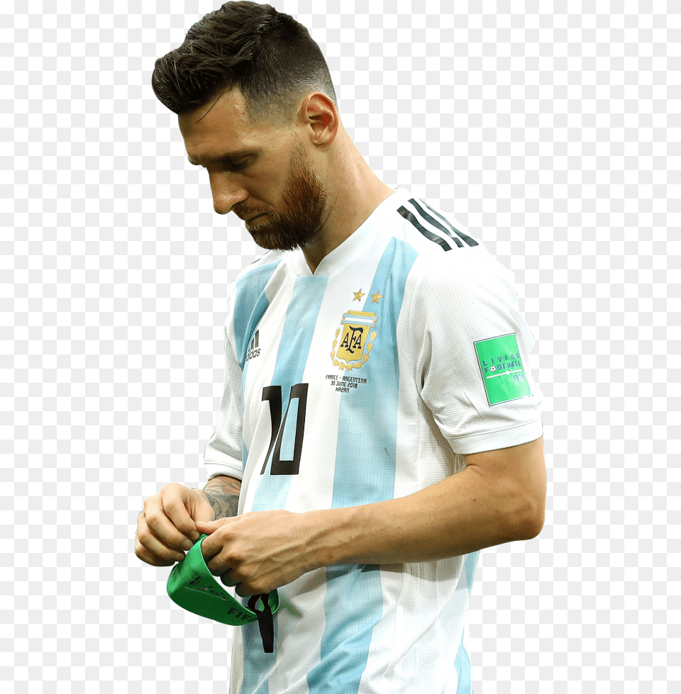 Transparent Messi Image Searchpng Messi Argentina Messi, Adult, Clothing, Shirt, Person Free Png Download