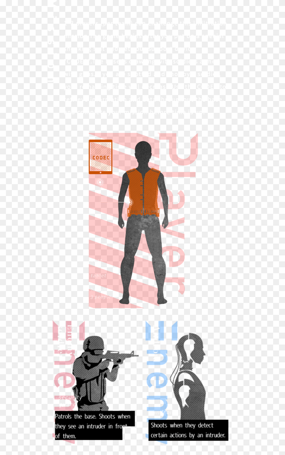 Metal Gear Solid Alert Standing, Advertisement, Poster, Adult, Person Free Transparent Png