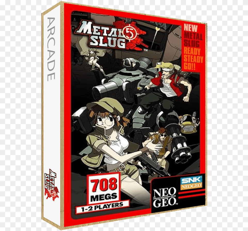 Transparent Metal Slug Metal Slug 5 Neo Geo, Book, Comics, Publication, Person Free Png