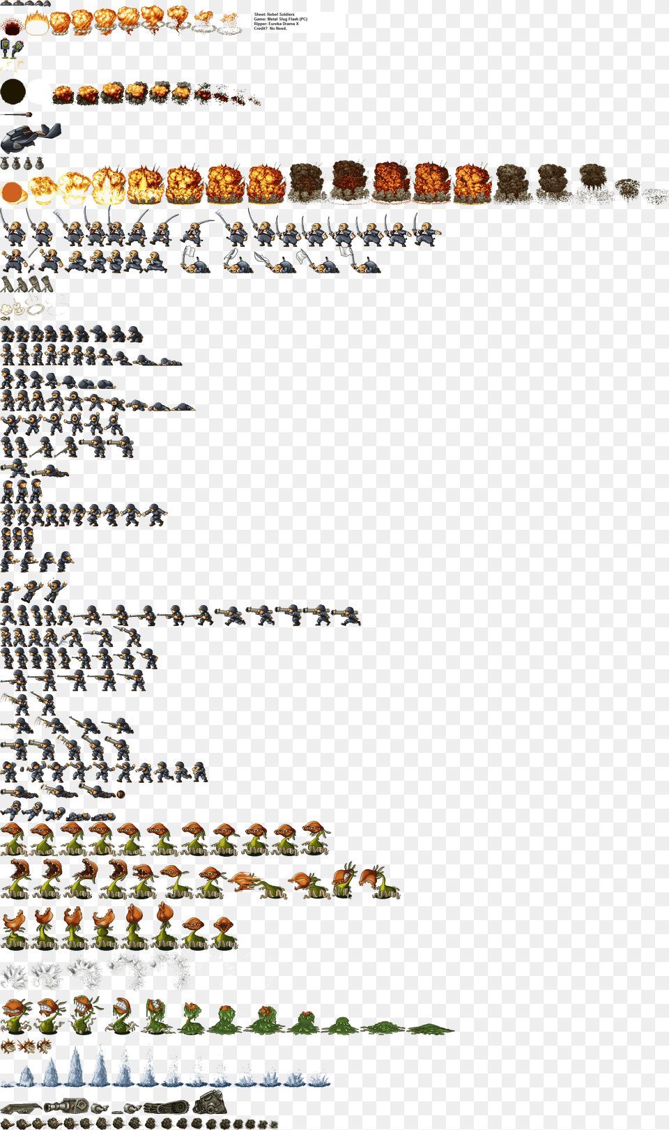 Metal Slug Metal Slug Flash Sprites, Text, Person Free Transparent Png