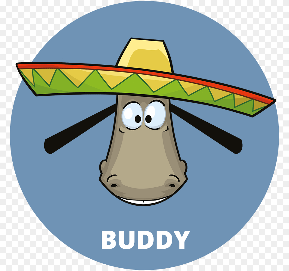 Transparent Mexican Hat Clipart, Clothing, Sombrero, Disk Free Png