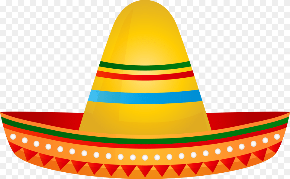 Transparent Mexican Sombrero, Clothing, Hat, Boat, Transportation Free Png