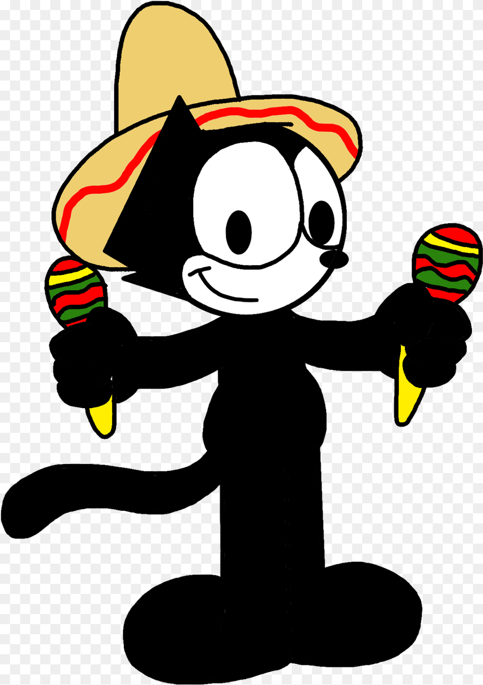 Transparent Mexico Outline Felix The Cat Mexico, Clothing, Hat, Nature, Outdoors Png Image
