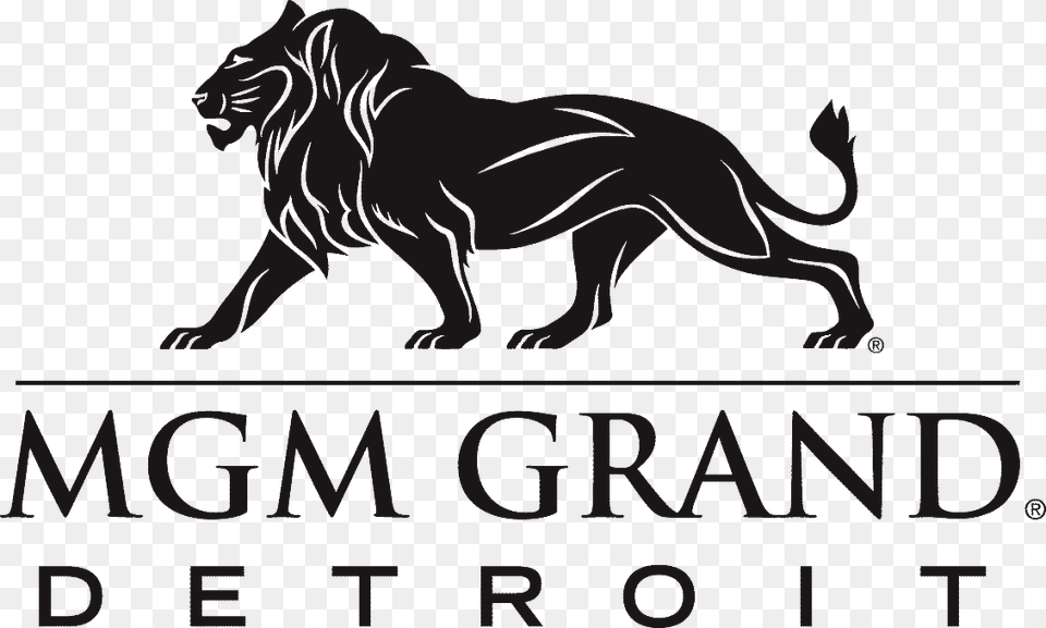 Mgm Grand Logo Mgm Grand Las Vegas Logo, Animal, Lion, Mammal, Stencil Free Transparent Png