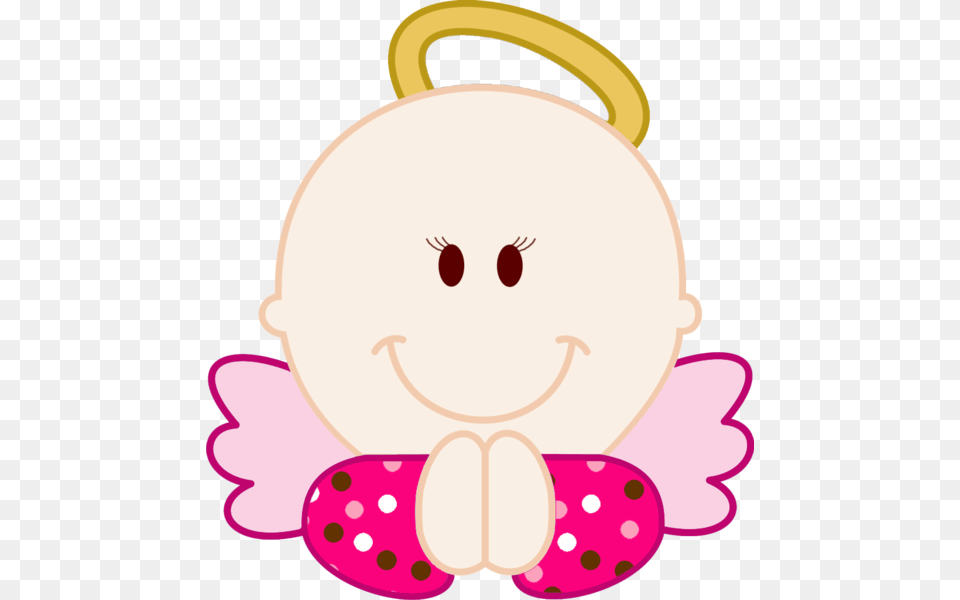 Transparent Mi Bautizo Clipart Pink Baby Angel, Bag, Accessories, Handbag, Toy Free Png