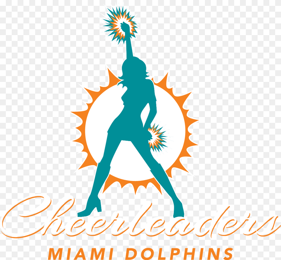 Transparent Miami Dolphins Logos, Adult, Person, Woman, Female Free Png