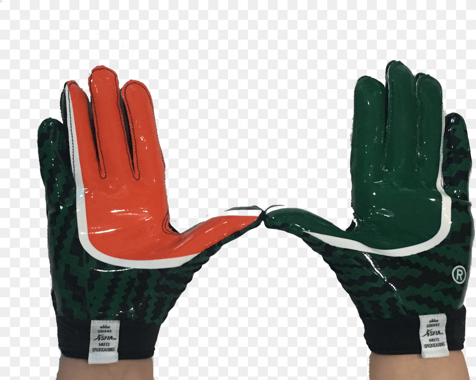 Transparent Miami Hurricanes Logo, Clothing, Glove, Baseball, Baseball Glove Free Png