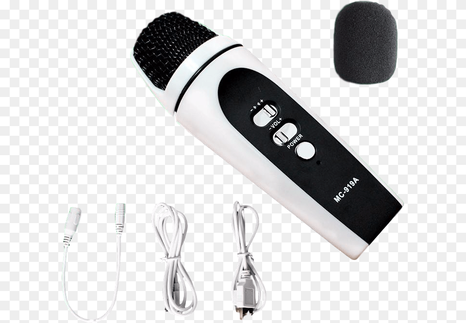 Transparent Mic Karaoke, Electrical Device, Microphone, Appliance, Blow Dryer Png Image