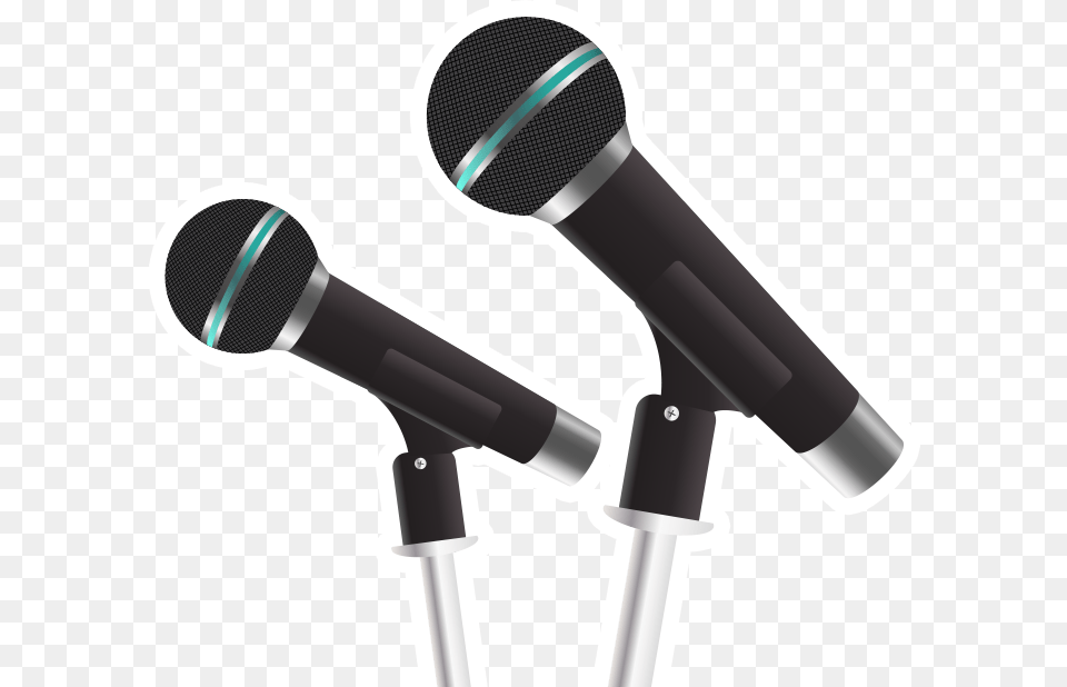 Transparent Mic Micro Conference De Presse, Electrical Device, Microphone, Appliance, Blow Dryer Free Png