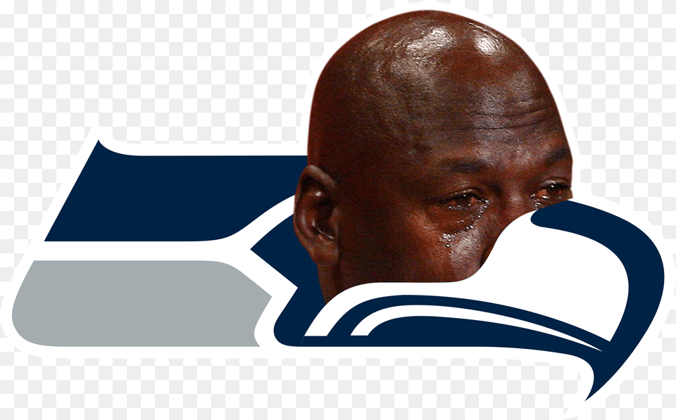 Transparent Michael Jordan Crying Face, Person, Head, Adult, Man Free Png Download