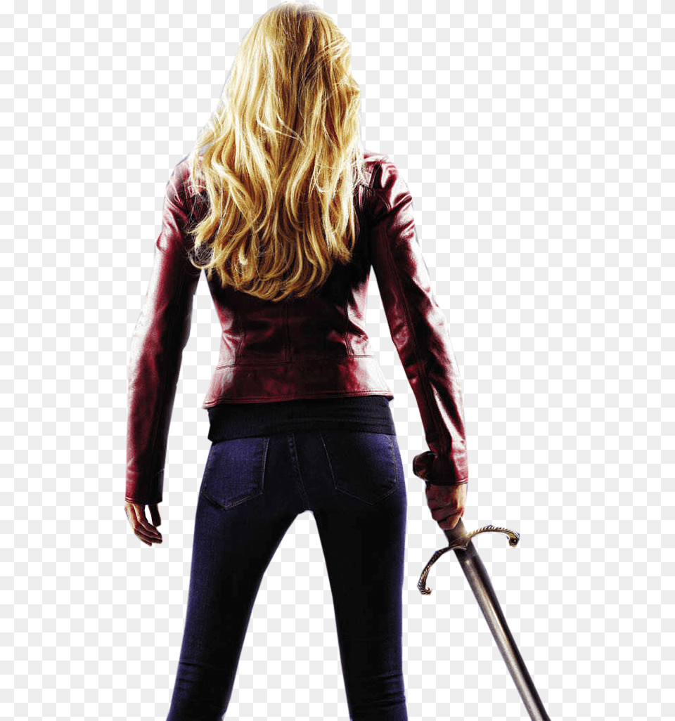 Transparent Michonne Series De Princesas, Adult, Weapon, Sword, Person Free Png