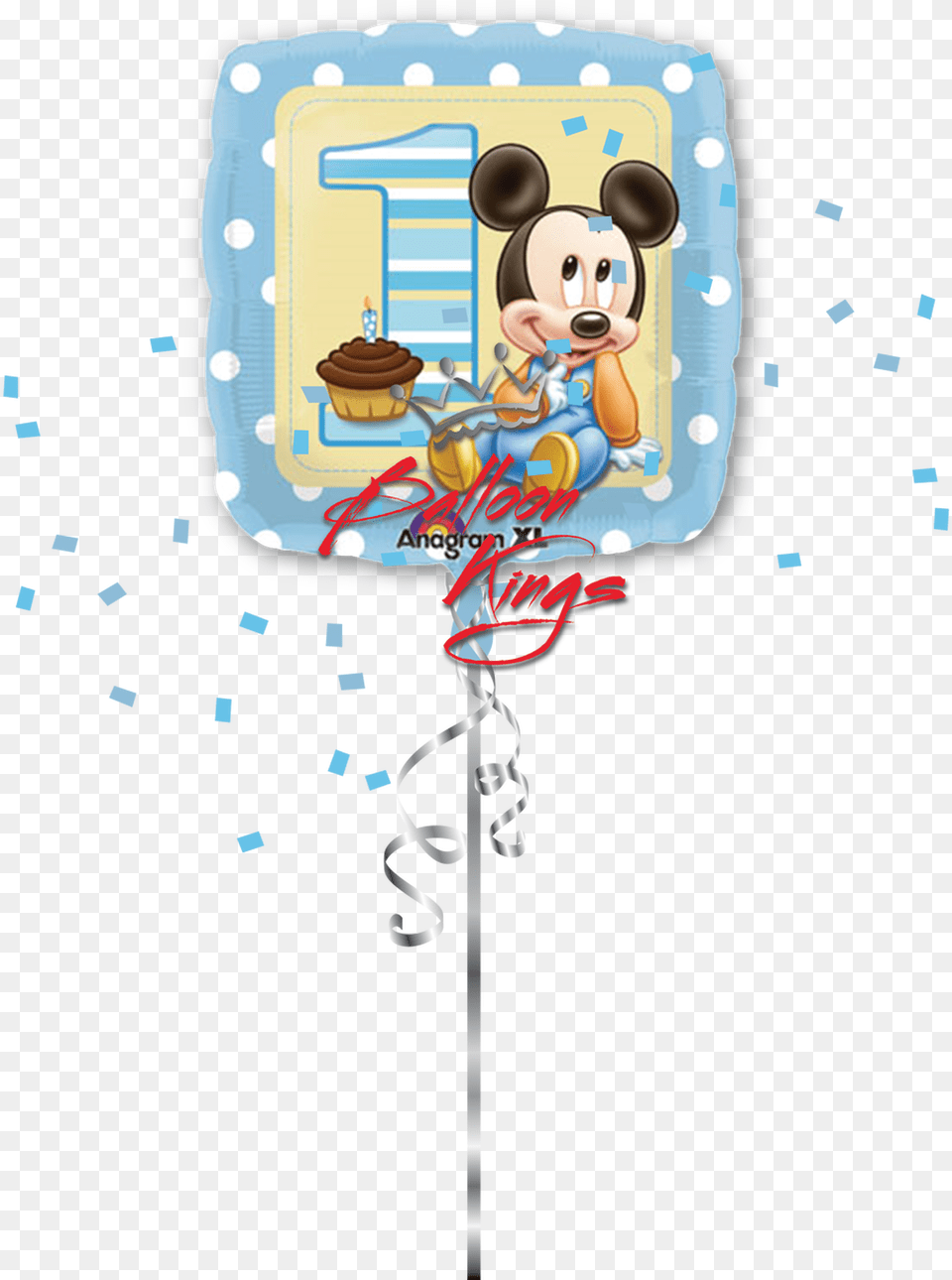 Transparent Mickey Balloons Clipart Baby Blue Mickey Mouse, Food, Sweets, Birthday Cake, Cake Free Png