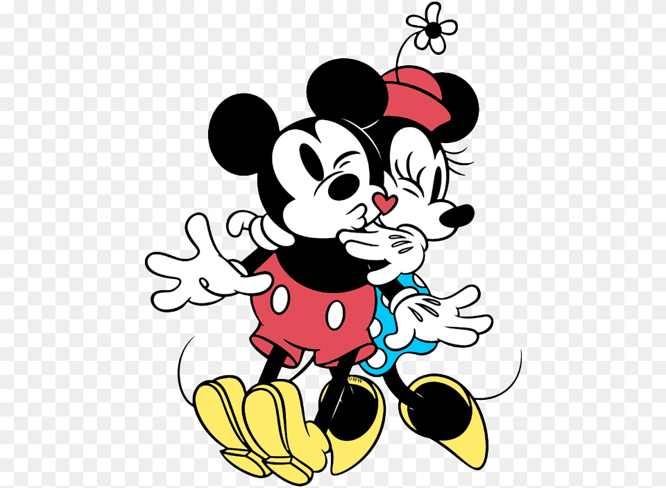 Transparent Mickey Mouse And Friends Minnie Mickey Vintage, Cartoon, Baby, Person Png Image