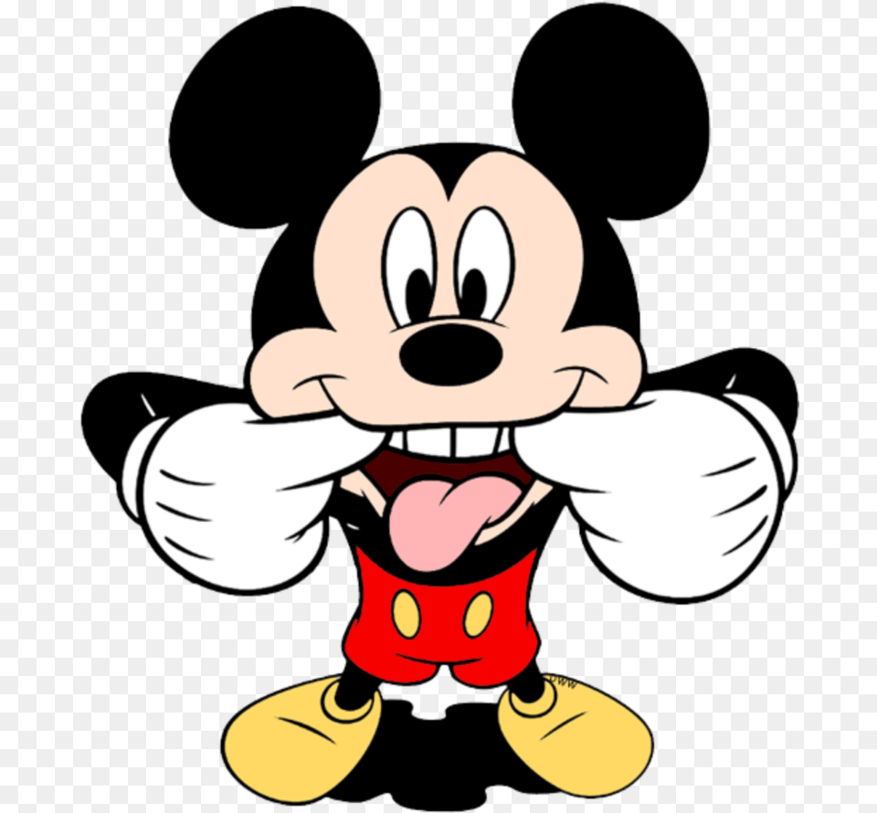 Transparent Mickey Mouse Face Clipart Mickey Mouse, Cartoon, Baby, Person Free Png