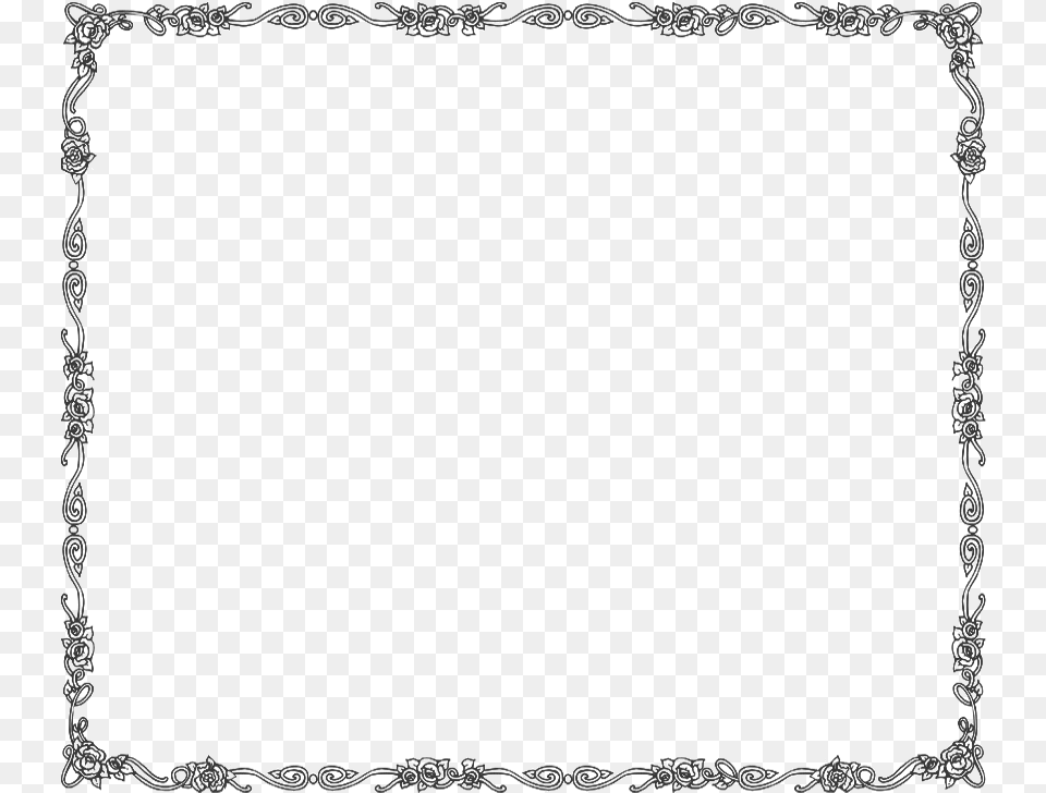 Transparent Microsoft Clipart Border Christmas Border Hd Clipart Black And White, Home Decor, Rug, White Board Png