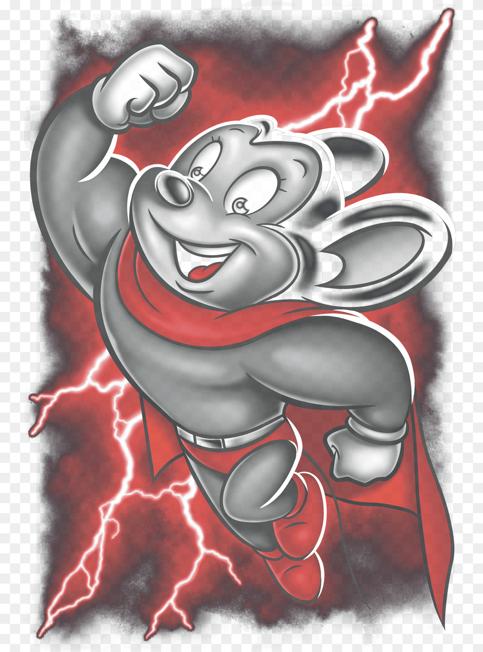 Mighty Mouse Clipart Cartoon, Outdoors, Book, Comics, Publication Free Transparent Png