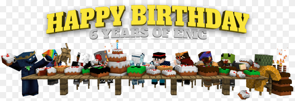 Transparent Minecraft Cake Happy Birthday To Event Manager, Person, People Free Png Download