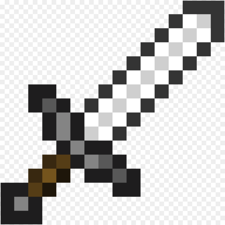 Transparent Minecraft Clip Art Minecraft Iron Sword, Chess, Game Png