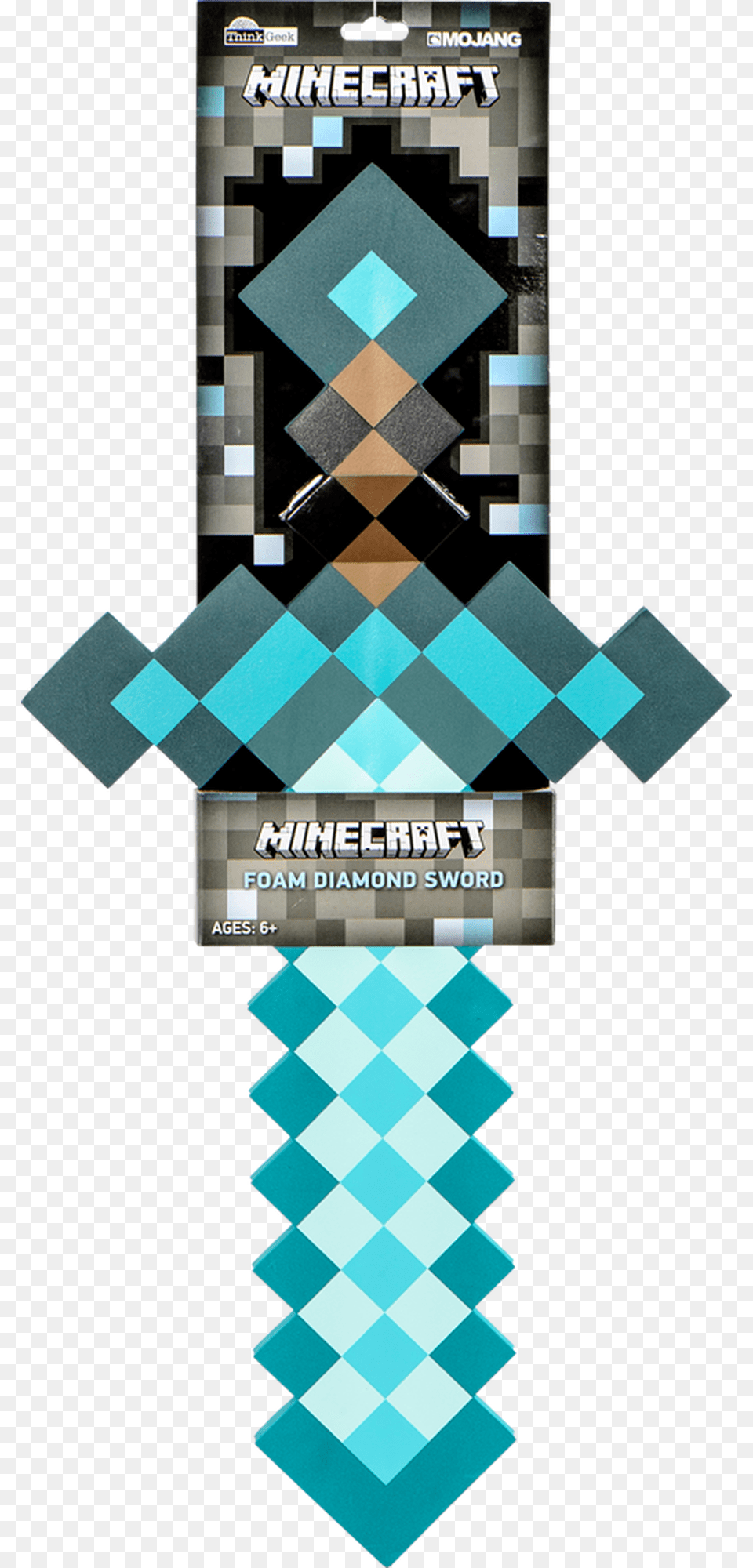 Transparent Minecraft Diamond Sword Enchanted Minecraft Diamond Sword, Accessories, Formal Wear, Tie, Art Free Png