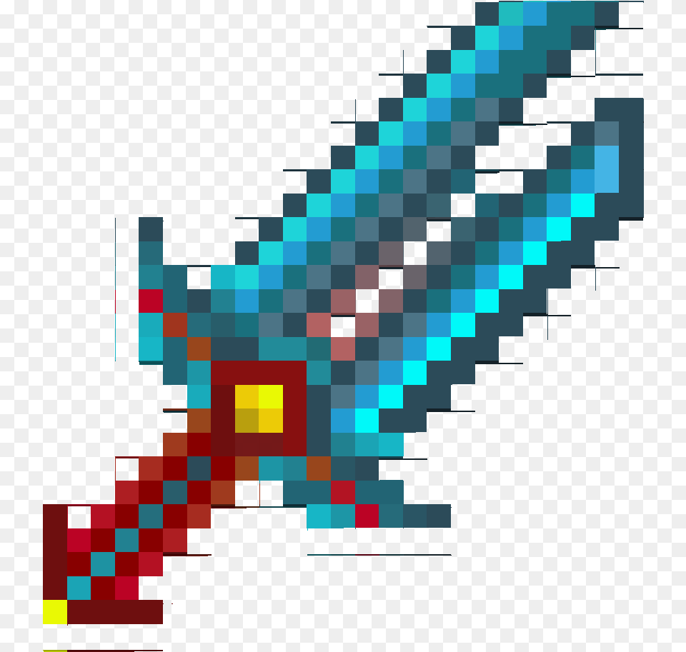 Transparent Minecraft Diamond Sword Royal Guardian Sword Minecraft, Weapon, Chess, Game, Pattern Free Png