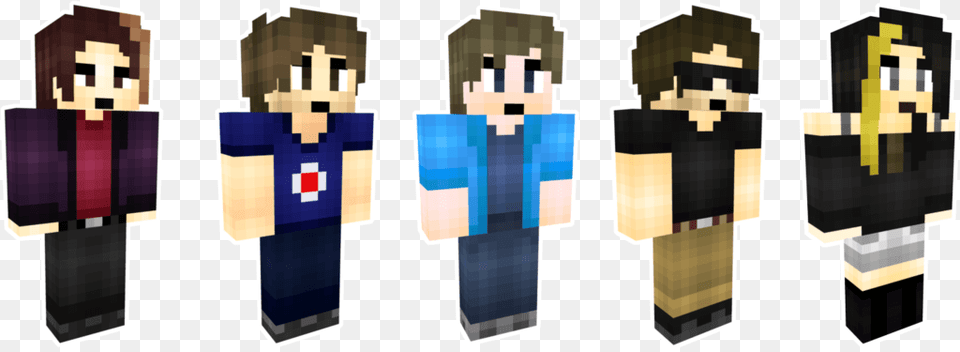 Transparent Minecraft Game Grumps Minecraft Skin, Formal Wear, Person, Accessories, Tie Png Image