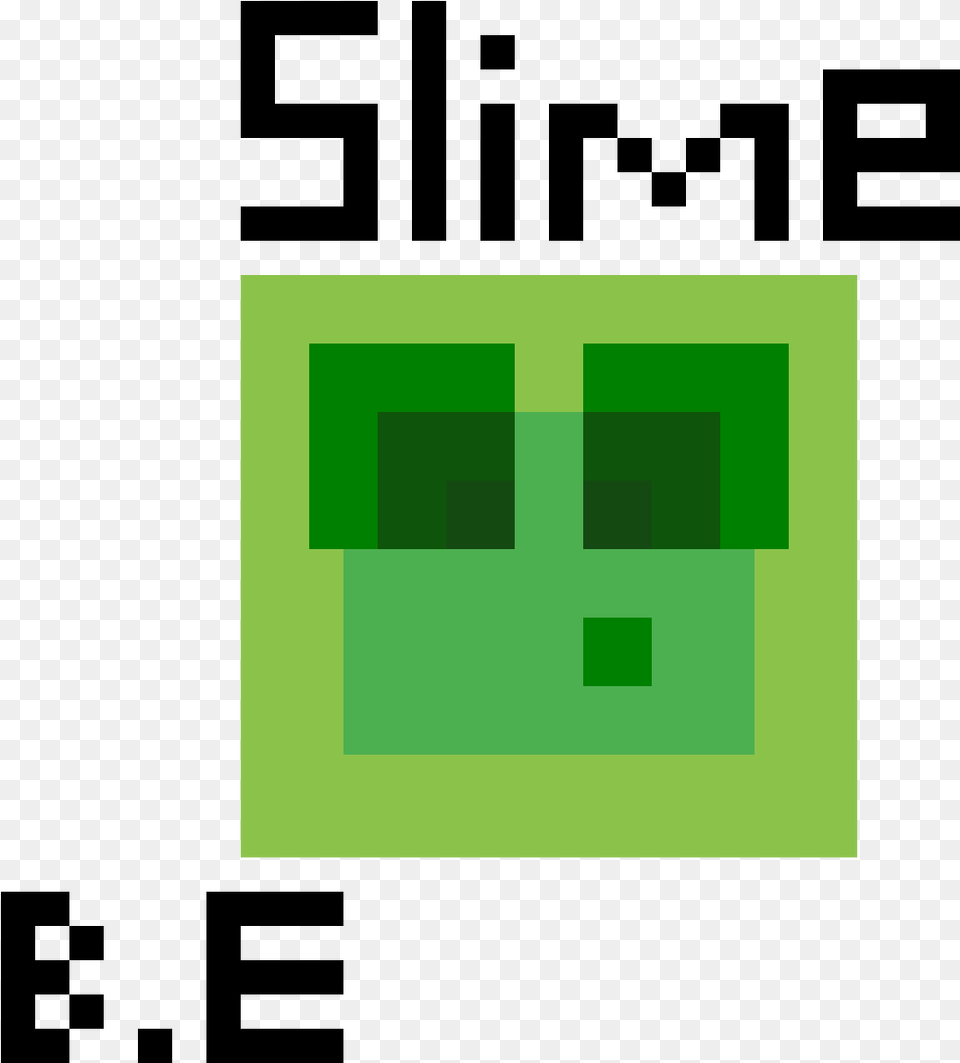 Transparent Minecraft Slime Graphic Design, Green Free Png Download