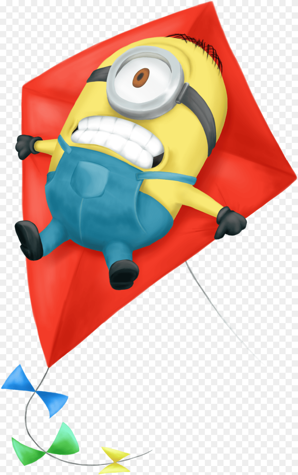Transparent Minions Clipart Minion Kite, Clothing, Glove, Baby, Person Free Png