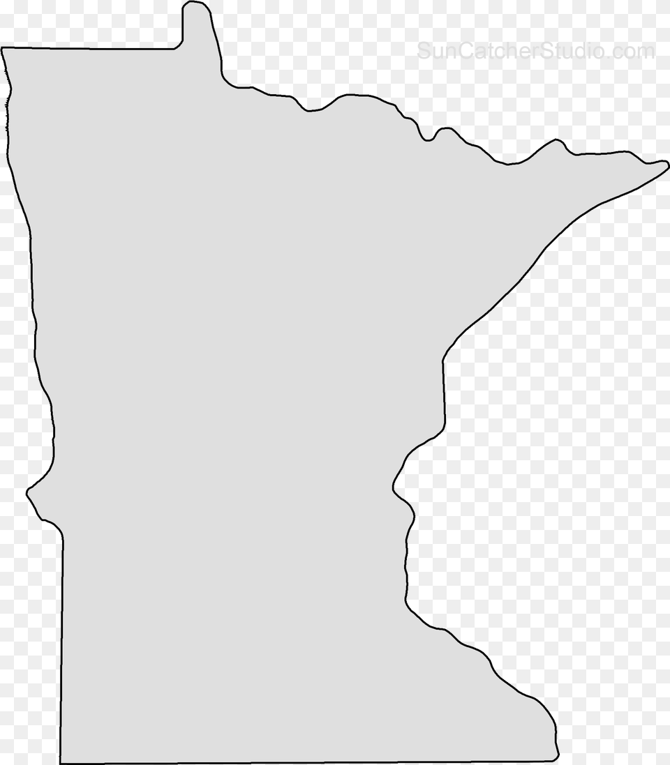Minnesota Outline, Silhouette, Outdoors, Nature Free Transparent Png