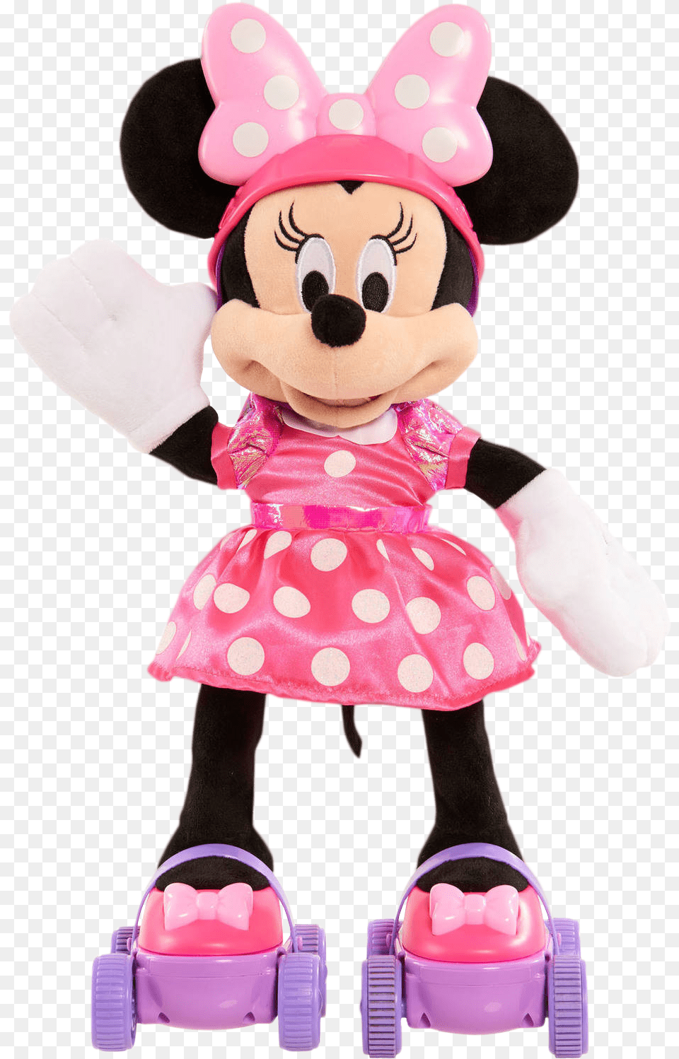 Transparent Minnie Head Roller Skate Minnie Mouse, Toy Png Image